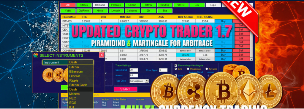 比特币自动套利机器人 Westernpips Crypto Trader 1.7